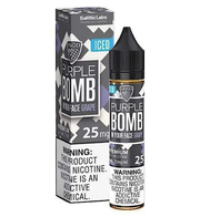 Saltnic Lab Lush Ice Purpple Bomb Grape 25MG 30ML - Shams Shopping Centre Elite  