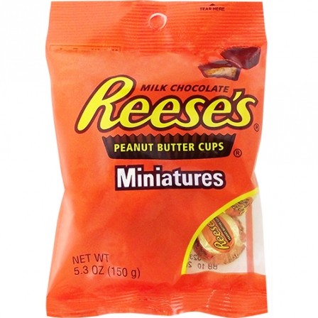 Reeses miniatures 150g - Shams Shopping Centre Hersheys  