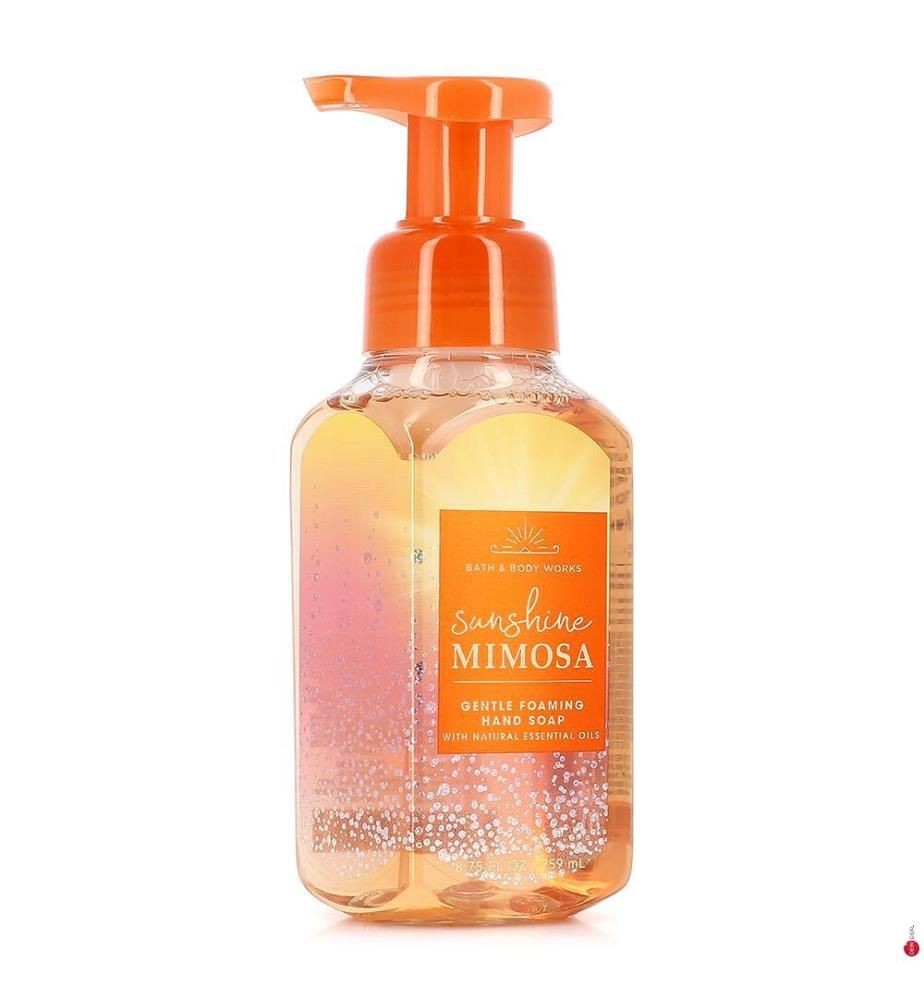BBW Sunshine Mimosa Gentle Foaming Hand Soap 259ml - Shams Shopping Centre Bath & Body Works  