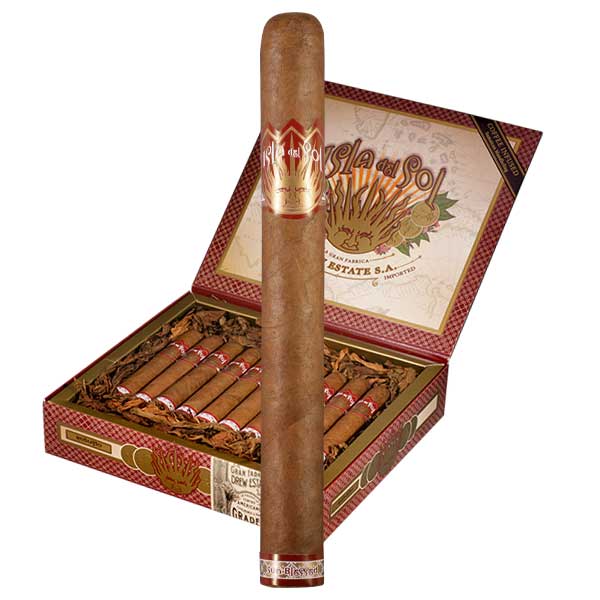 Isla del Sol Sun Grown Churchill 20 Cigar  (Single Cigar) - Shams Shopping Centre Drew Estate  