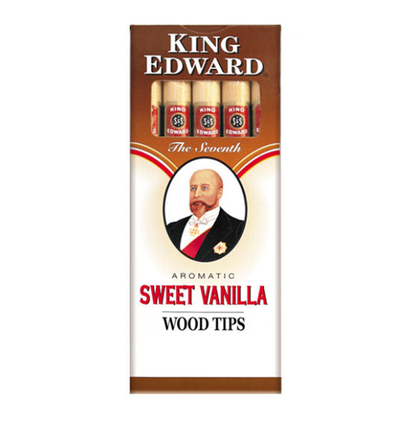 King Edward Sweet Vanila Wood Tips 5's - Shams Shopping Centre King Edward  