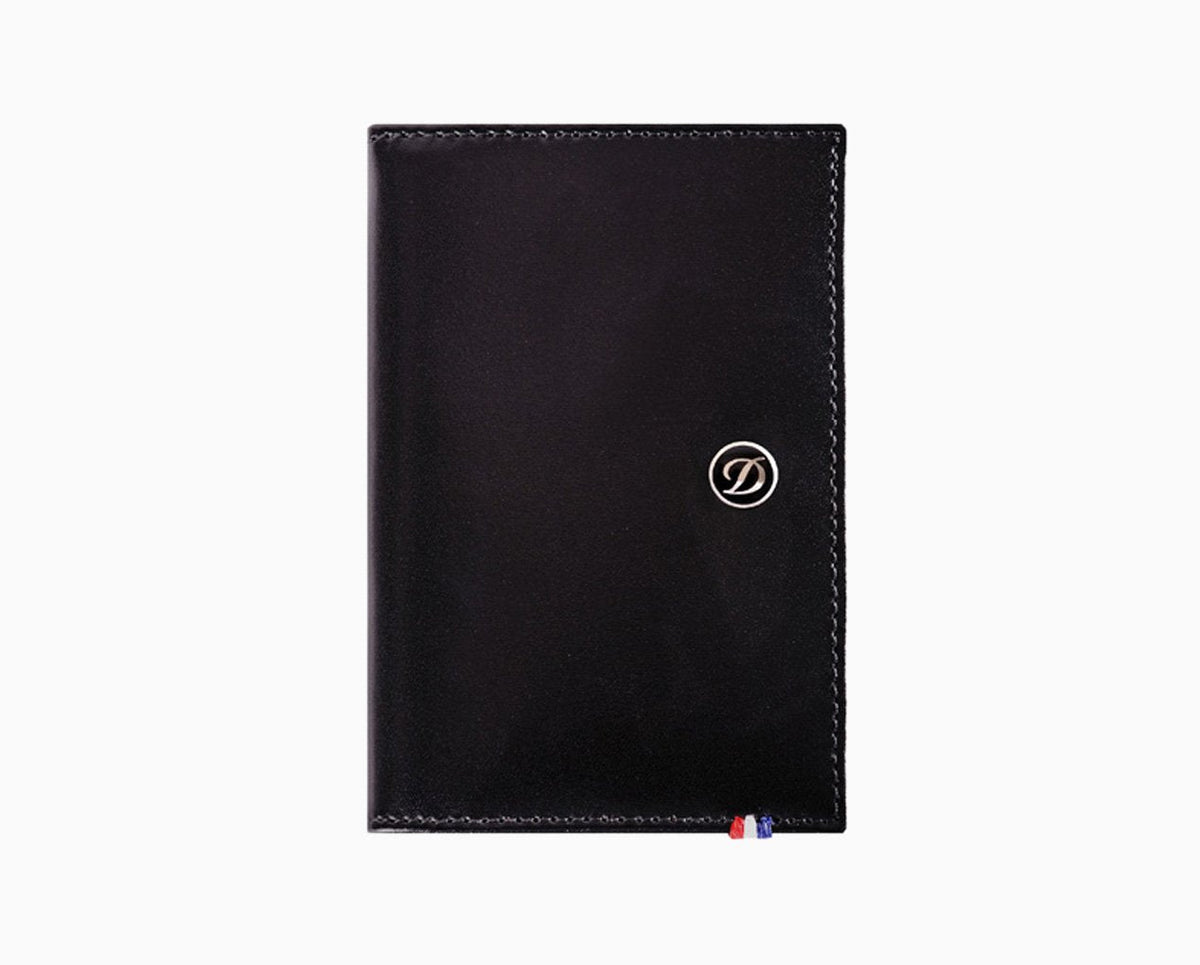 St.Dupont Visit Card Holder Line D Black (180013) - Shams Shopping Centre ST Dupont  