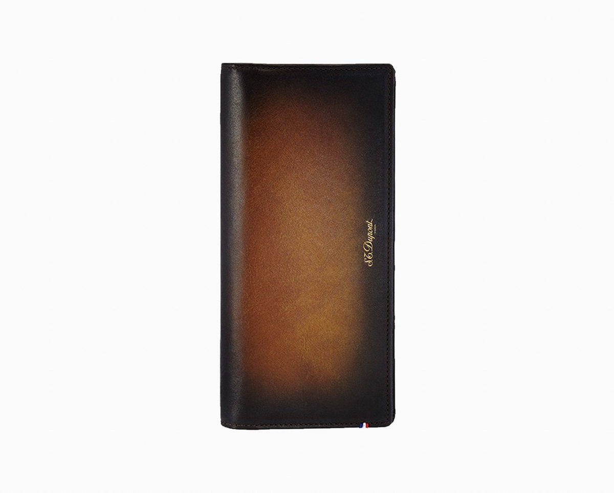 St.Dupont Long Wallet Coin Atelier Brown (190401) - Shams Shopping Centre ST Dupont  