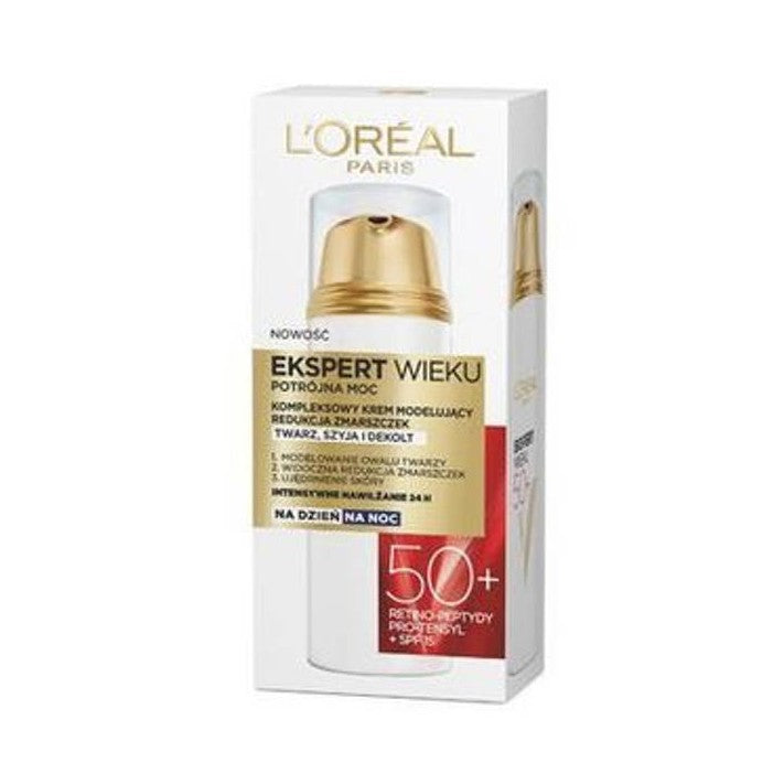 Loreal Ekspert Retino 50+ SPF 15 Cream 50ml - Shams Shopping Centre Loreal  
