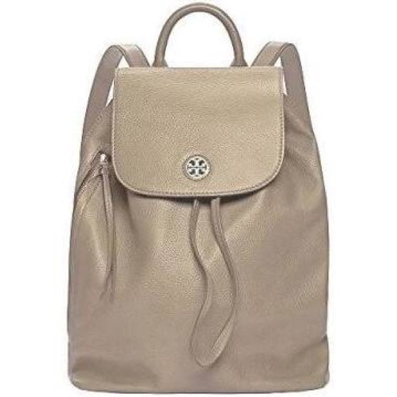 Tory Burch French Grey Brody Backpack - Shams Shopping Centre Tory Burch  