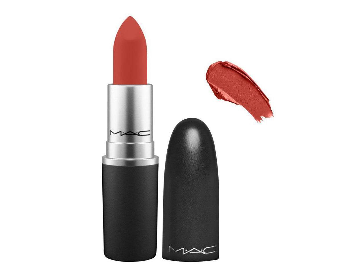 Mac Kiss Lipstick Powder 03G 316 Devotd To Chili - Shams Shopping Centre Mac-Cosmetics  