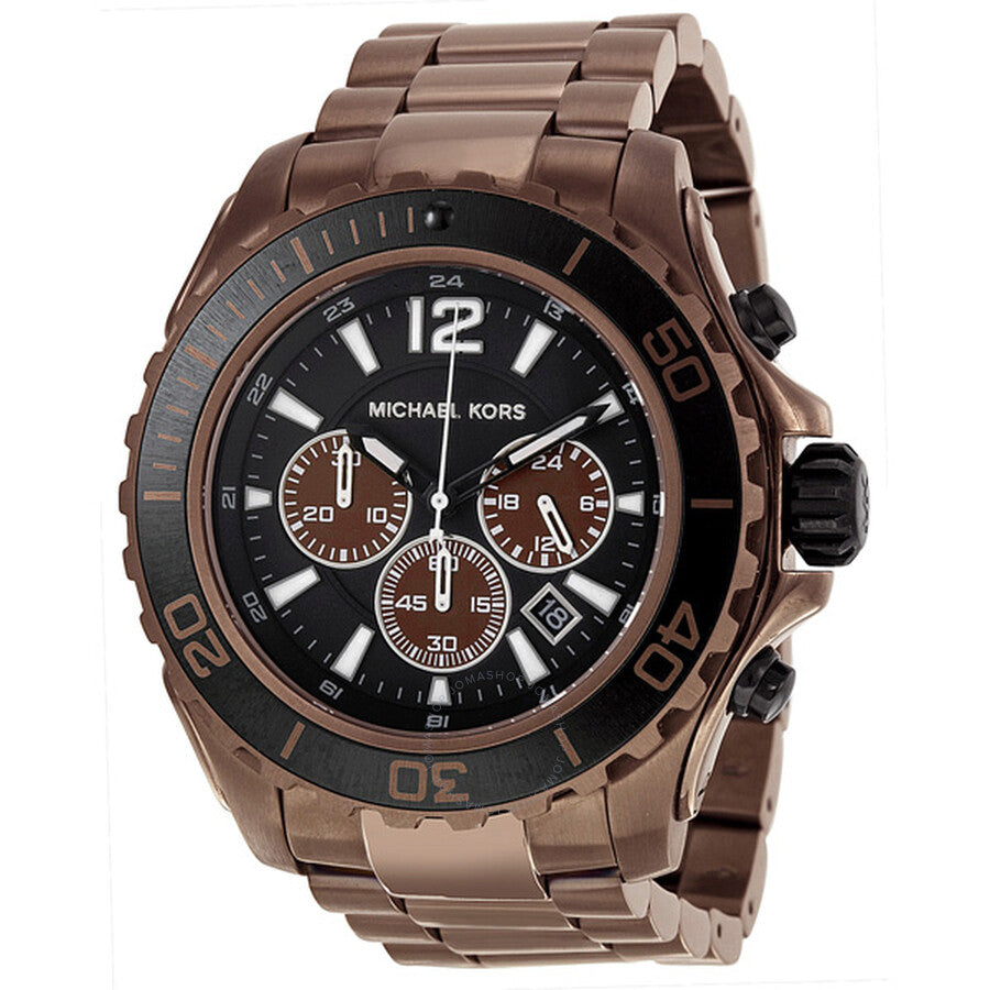 Michael KOrs MK8232 Drake Chronograph Gold Dial Men's Watch (WC) - Shams Shopping Centre Michael Kors  