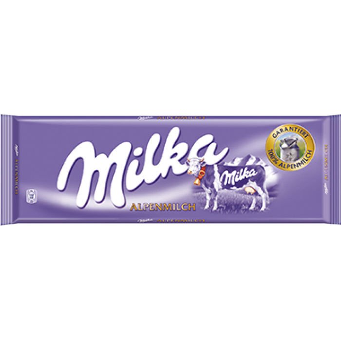 Milka Alpine Milk Chocolate Bar 300g - Shams Shopping Centre Milka Suchard  