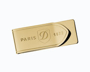 St.Dupont Money Clip Rectangle Y Gold (003080) - Shams Shopping Centre ST Dupont  