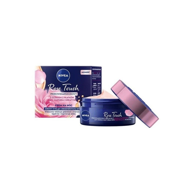 Nivea Rose Touch Anti Wrinkle Night Cream 50ml - Shams Shopping Centre Nivea  