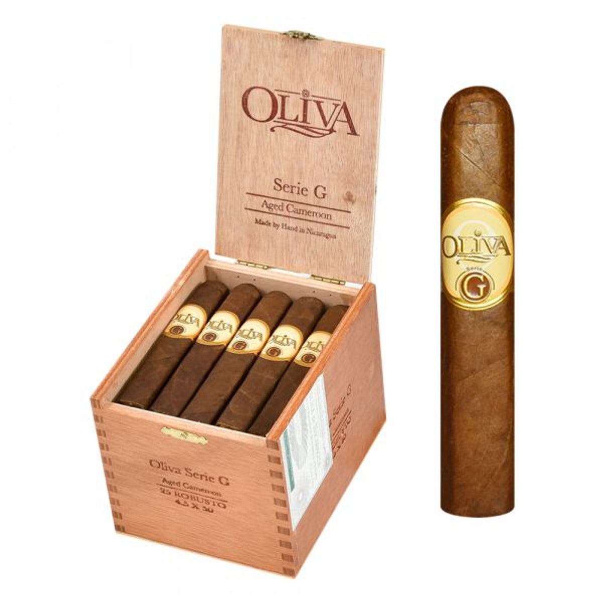 Oliva Serie G Cameroon Robsuto CIgar (Single Cigar) - Shams Shopping Centre Oliva  