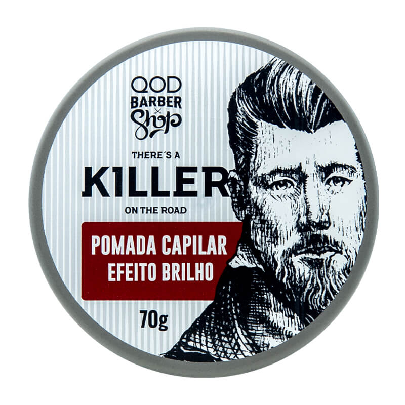 QOD Barber Shop KIller Pomade Capilar 70g - Shams Shopping Centre Qod Cometico Boutique  
