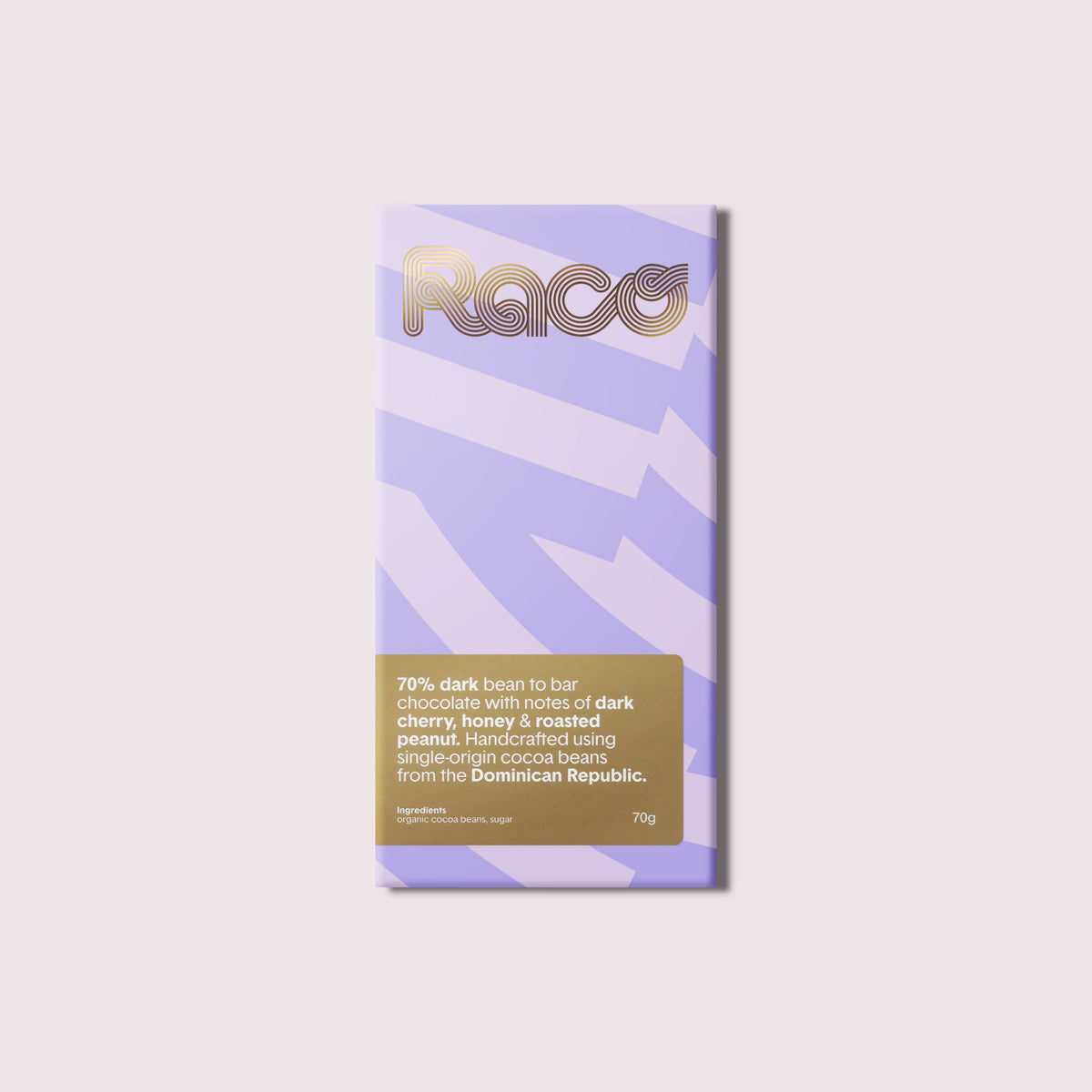 Raco 85% Dark Chocolate Dominican Republic 70g - Shams Shopping Centre Raco  