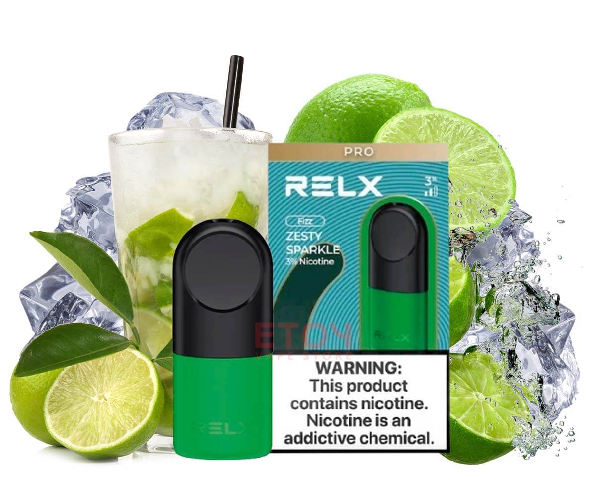 Relx Zesty Sparkle Pod 3% - Shams Shopping Centre Relx  