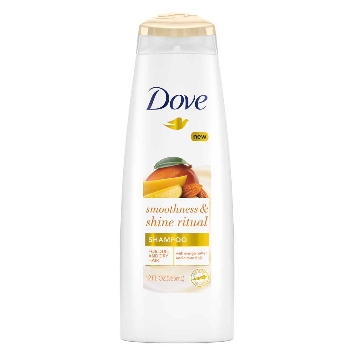 Dove Smoothness & Shine Ritual Shampoo 355ml a - Shams Shopping Centre Dove  