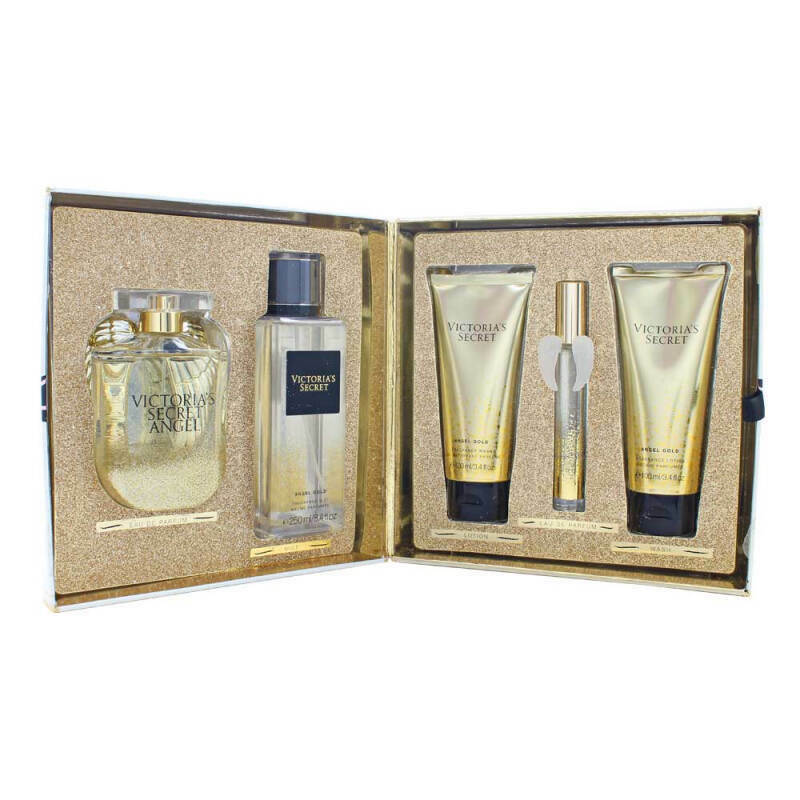 Victoria's Secret Angel Gold 5p Perfume Gift Set - Shams Shopping Centre Victoria Sectret  