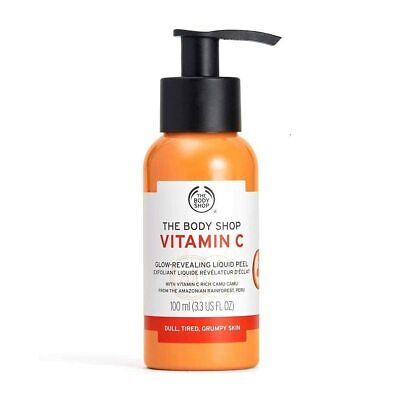 The Body Shop Vitamin C Glow Revealing Liqiud Peel 100ml - Shams Shopping Centre Body Shop  