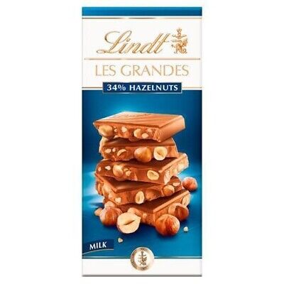 Lindt Hazelnut Milk Chocolate Bar 150g - Shams Shopping Centre Lindt  