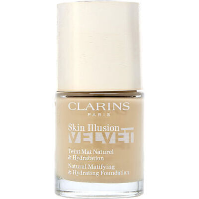 Clarins 105.5 Skin Illusion Velvet Natural Matifying & Hydrating Foundation 30ml - Shams Shopping Centre Clarins  