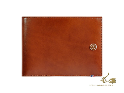 St. Dupont BillFold 6CC ID Line D Brown Wallet (180102) - Shams Shopping Centre ST Dupont  