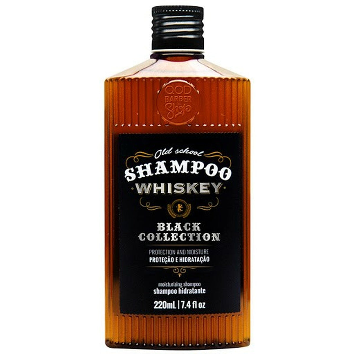 QOD Old School Black Whiskey Shampoo 220ml - Shams Shopping Centre Qod Cometico Boutique  