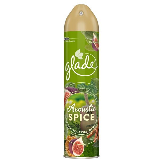 Glade Acoustic Spice Air Freshner 300ml - Shams Shopping Centre Glade  