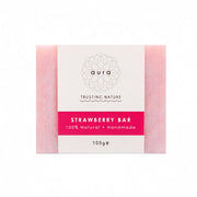 Aura Strawberry Soap 95g - Shams Shopping Centre Aura Craft  