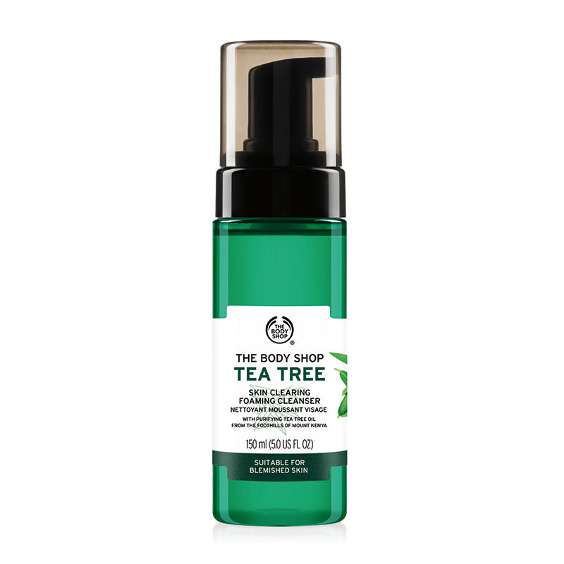 The Body Shop Tea Tree Skin Foaming Cleanser 150ml - Shams Shopping Centre Body Shop  