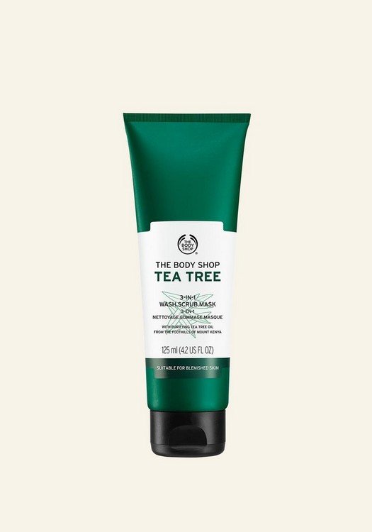 the-body-shop-tea-tree-3-in-1-scrub-mask-125ml