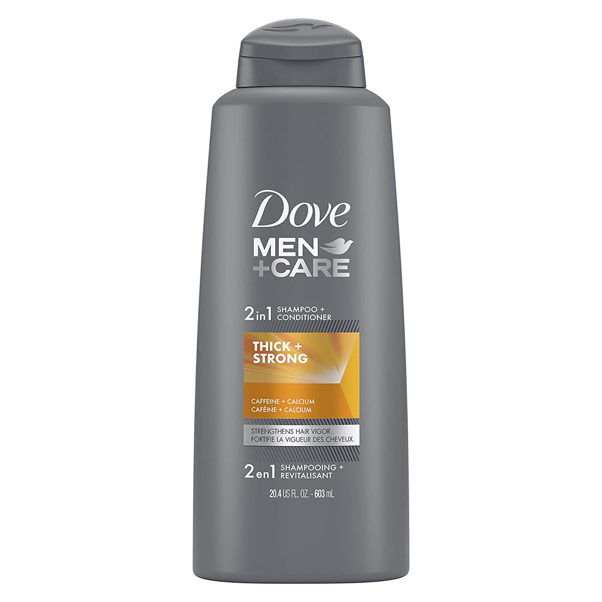 Dove Men+ Care 2 in 1 Thick Strong Shampoo 603ml - Shams Shopping Centre Dove  