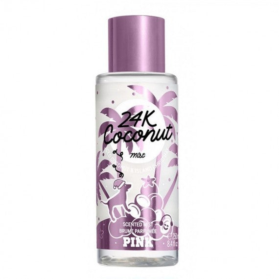 Victoria's Secret 24K Coconut Scented Mist (Pink) 250ml - Shams Shopping Centre Victoria's Secret  