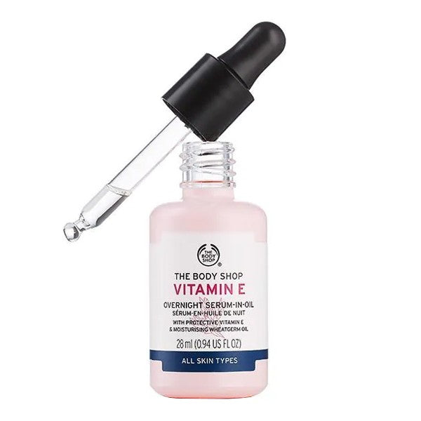 The Body Shop Vitamin E Overnight Serum Oil 30ml - Shams Shopping Centre Shams Shopping Centre  