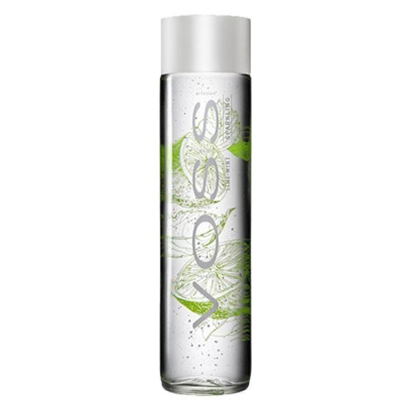 Voss Artisan Sparkling Water Lime Mint 375ml - Shams Shopping Centre Voss  