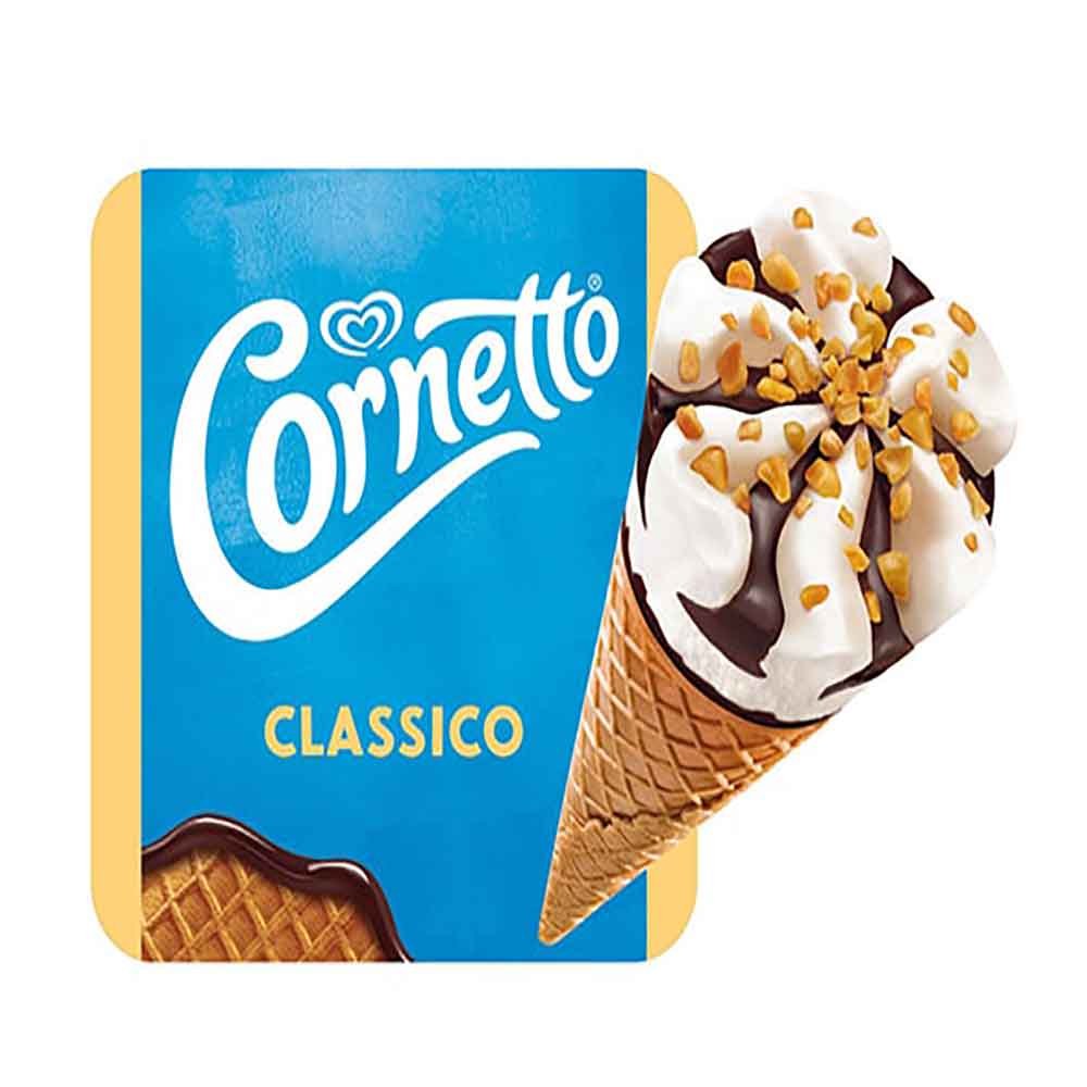 Walls Cornetto Classico Ice Cream 100ml - Shams Shopping Centre Walls  