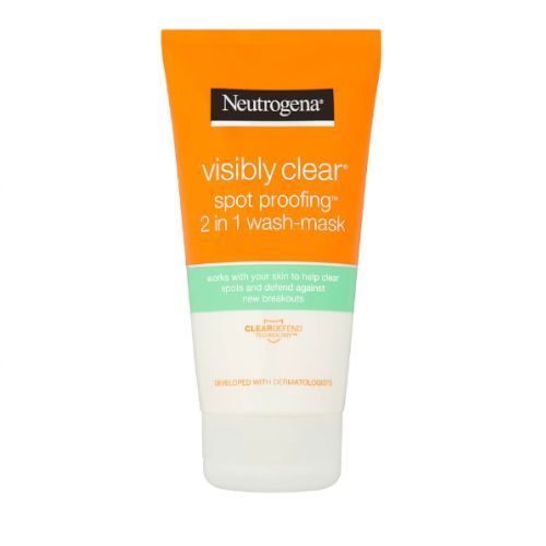 Neutrogena Visibly Clear & Protect Wash Mask 150 GM - Shams Shopping Centre Neutrogena  