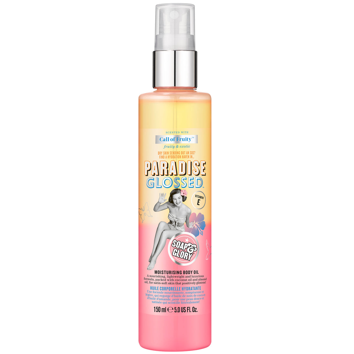S&G Paradise Glossed Moisturising Body Oil 150ml - Shams Shopping Centre Soap & Glory  