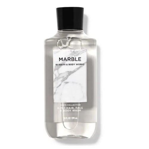 BBW Men's Marble Shower Gel 295ml - Shams Shopping Centre Bath & Body Works  