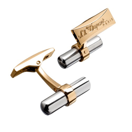St.Dupont CL Batton Duo Pal/Yellow Gold (005595) - Shams Shopping Centre ST Dupont  