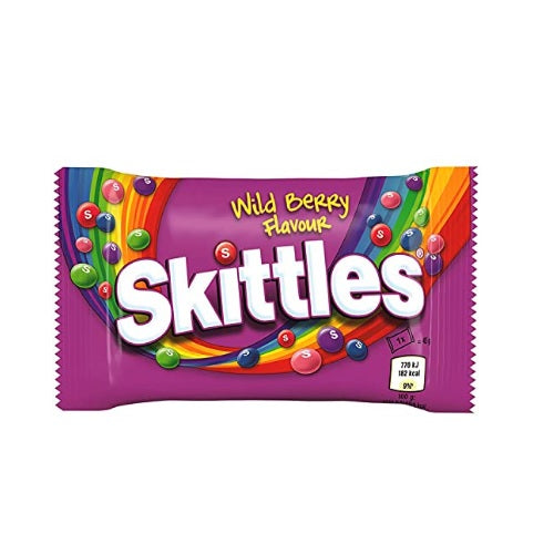 Skittles Wild Berry Flavour 45g - Shams Shopping Centre Skittles  