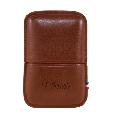 St Dupont Line 2 Lighter Case, Brown (183071) - Shams Shopping Centre ST Dupont  