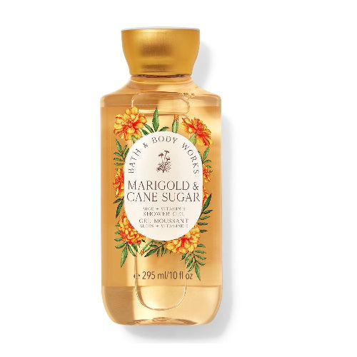 BBW Marigold & Cane Sugar Shower Gel 295ml - Shams Shopping Centre Bath & Body Works  