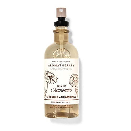 BBW Aromatherapy Calming Chamomile Lavender + Chamomile Esssential Oil Mist 156ml - Shams Shopping Centre Bath & Body Works  