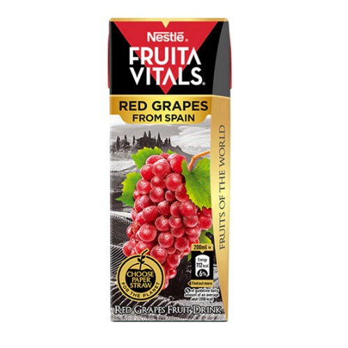 Nestle Fruita Vitals Red Graps 200ml - Shams Shopping Centre Nestle  