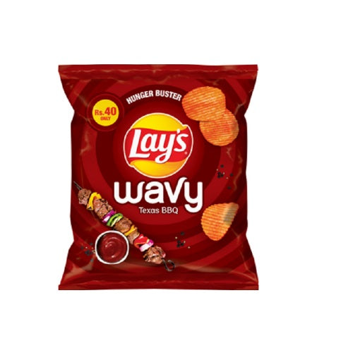 Lays Wavy Texas BBQ 34g - Shams Shopping Centre Pepsi  