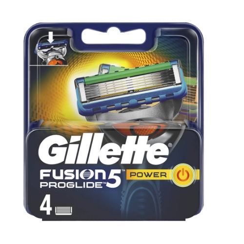 Gillette Fusion Proglide Power Cart 4's - Shams Shopping Centre Gillette  