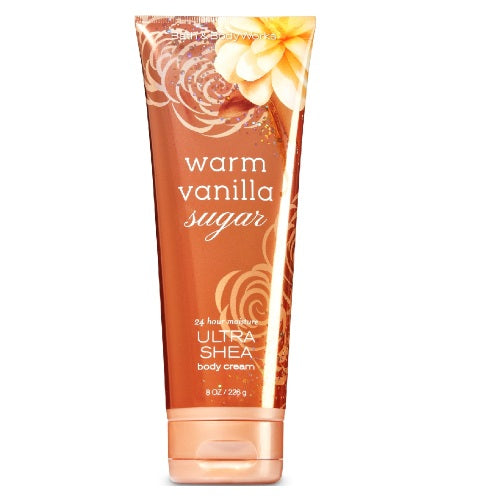 BBW Warm Vanilla Sugar Body Cream 226g - Shams Shopping Centre Bath & Body Works  