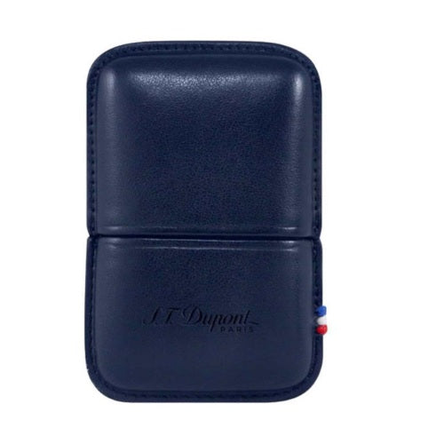 St Dupont Line 2 Lighteer Case Blue ( 183073) - Shams Shopping Centre ST Dupont  