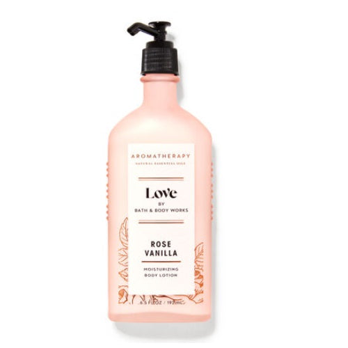 BBW Aromatherapy Love Rose Vanilla Body Lotion 192ml - Shams Shopping Centre Bath & Body Works  