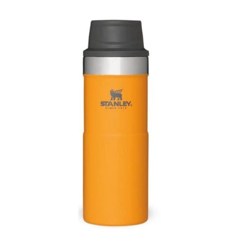 Stanley Classic Trigger Action Travel Mug | 0.35L | Saffron - Shams Shopping Centre Stanley  