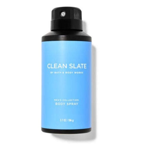 BBW Clean Slate Men's Collection Deodorizing Body Spray 104g - Shams Shopping Centre Bath & Body Works  